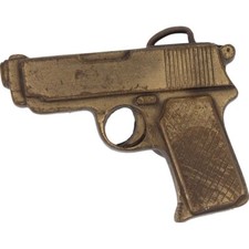 Pistola de bolso 9 mm Glock S W arma de fogo década de 1970 fivela de cinto vintage comprar usado  Enviando para Brazil