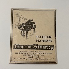 Flyglar pianinon grotrian for sale  Hinckley