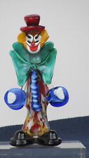 Clown pagliaccio vetro usato  Novara