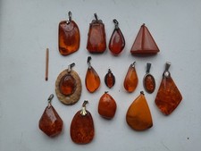 14x bernstein anhänger gebraucht kaufen  Grebin