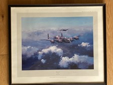 Lancaster bomber framed for sale  FARINGDON
