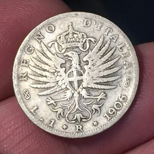 Lira 1906 aquila usato  San Bonifacio