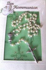 Rosenkranz perle kreuz gebraucht kaufen  Amberg