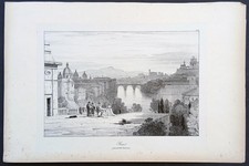 Stampa antica 1832 usato  Roma