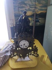 Pendule ancienne régule d'occasion Pendule ancienne régule d'occasion  Sainte-Bazeille