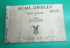 Acme gridley parts for sale  Archbold