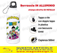 Teen titans borraccia usato  Catania