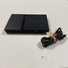PS2 preto fino para peças sem cabo de alimentação comprar usado  Enviando para Brazil
