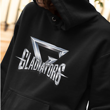 Gladiators black hoodie for sale  CHESTERFIELD