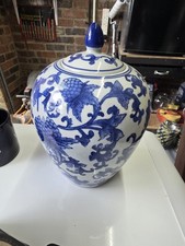 Blue white ceramic for sale  LINCOLN