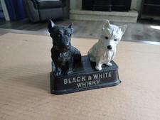 Usado, Uísque vintage metal Buchanan's preto e branco publicidade Scotty Westie uísque comprar usado  Enviando para Brazil