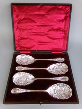Victorian serving spoons. for sale  RUISLIP