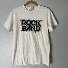 Camiseta Vintage Y2K Rock Band Videogame Masculina Pequena Guitar Hero Promo comprar usado  Enviando para Brazil