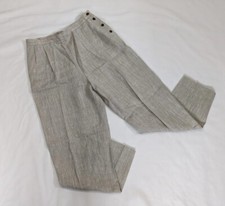 Calça Vintage David Brooks Bege 100% Linho Tamanho 16 Summer Academia Coastal comprar usado  Enviando para Brazil