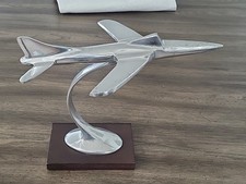 ornamento de capô de foguete a jato de avião prata, avião montado 1B49 comprar usado  Enviando para Brazil