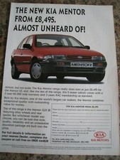 Kia mentor range for sale  BRISTOL