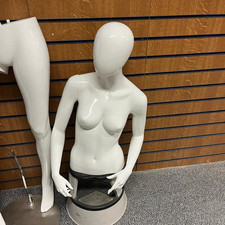 Female mannequin white for sale  ST. NEOTS