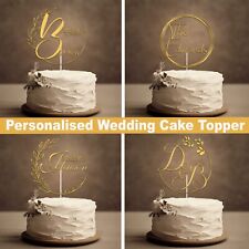 Personalised acrylic wedding for sale  BARKING