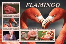Canouan 2021 - Flamingo de pássaros - Folha de 5 selos - MNH comprar usado  Enviando para Brazil