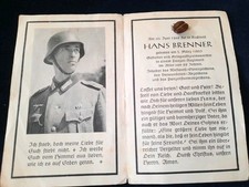 Militaria sterbebild panzer gebraucht kaufen  Bischbrunn