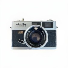 Używany, Minolta Hi-Matic E, Rangefinder Camera with 40mm f/1.7 Lens, Beautiful Condition na sprzedaż  PL