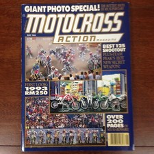Motocross Action May 1992 ATK250 KTM300 125cc NATL WRAP-UP WORLD VET MX VM, usado comprar usado  Enviando para Brazil