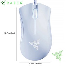 Mouse para jogos Razer DeathAdder Essential edição branca com fio 6400 DPI USB (EUA). comprar usado Mouse para jogos Razer DeathAdder Essential edição branca com fio 6400 DPI USB (EUA). comprar usado  Enviando para Brazil