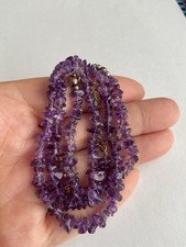 Natural amethyst sterling for sale  UK