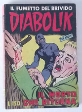 Diabolik numero prima usato  Serravalle Scrivia