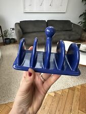 Blue ceramic toast for sale  LONDON