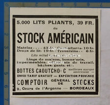 American stock general d'occasion  Expédié en Belgium