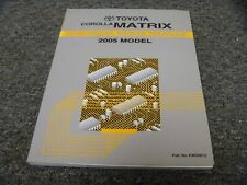 2005 Toyota Corolla Matrix diagramas de fiação elétrica manual XR XRS xz comprar usado  Enviando para Brazil