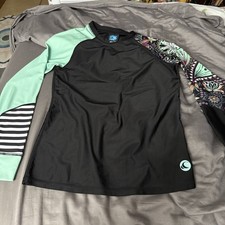 Usado, Terno de surf feminino manga longa Wave Life proteção UV GG 50+ antibacteriano novo com etiquetas  comprar usado  Enviando para Brazil
