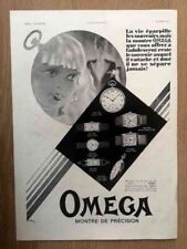 Publicité 1931 montres usato  Spedire a Italy
