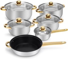 Pots pans set for sale  SALFORD