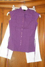 Ensemble pantacourt blanc d'occasion Ensemble pantacourt blanc d'occasion  Hirson