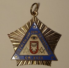 Freimaurer bijou medaille gebraucht kaufen  Maintal