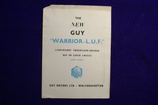 Guy warrior l.u.f for sale  WEST MOLESEY