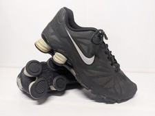 RARO tênis esportivo Nike Shox Turbo masculino tamanho 9.5 cinza preto 2013 631760-002 comprar usado  Enviando para Brazil
