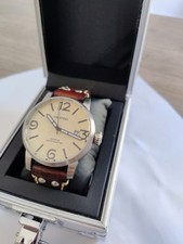 Relógio masculino Tw Steel MS21 Maverick caixa 45mm pulseira marrom na caixa comprar usado  Enviando para Brazil