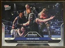 2025 Topps Now WWE #53 The Wyatt Sicks Uncle Howdy Bo Dallas SmackDown comprar usado  Enviando para Brazil