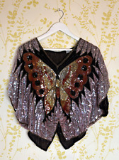 Vintage silk sequin for sale  BEDFORD