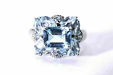 Silver ring blue for sale  INVERNESS