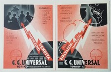 Cartolina pubblicitaria radio usato  Roma