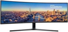 Monitor para jogos curvo Samsung C49J890 49" tela de PC dupla Full HD 144Hz comprar usado  Enviando para Brazil
