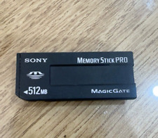 Sony 512MB Memory StickPro MS Card Magicgate dispositivos Sony Cybershot Sony PRO comprar usado  Enviando para Brazil