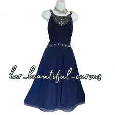 Monsoon beaded navy for sale  BELFAST