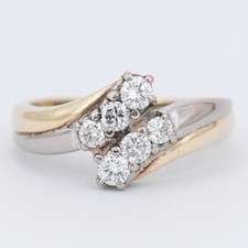 Vintage bicolor diamant gebraucht kaufen  Siegen