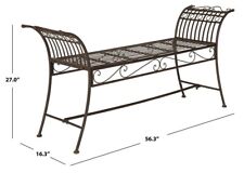 Safavieh hadley bench for sale  Whitestown