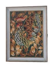 Canevas coq tapisserie d'occasion  Fayence